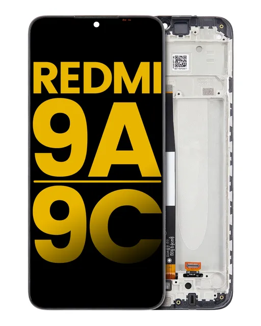 LCD displej s rámečkem pro Xiaomi Redmi 9C / 9A / 9AT / POCO C31 / 10A (repasovaný) (všechny barvy)