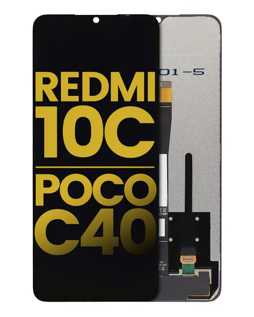 LCD displej bez rámečku pro Xiaomi Redmi 10C / Redmi 10 power / Poco C40 (repasovaný) (všechny barvy)
