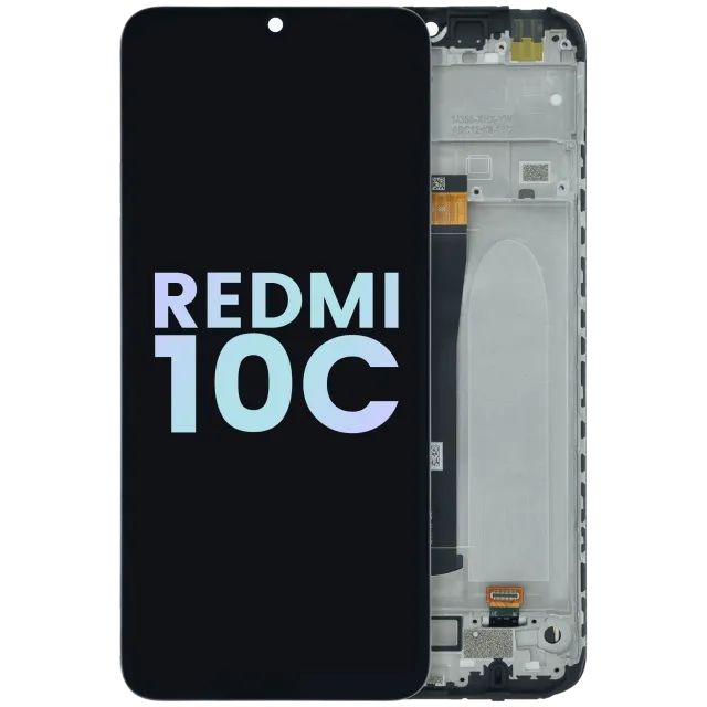 LCD displej s rámečkem pro Xiaomi Redmi 10C (originál OEM) (All Color)
