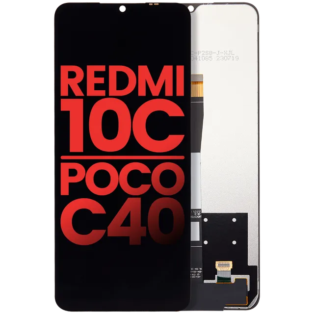 LCD displej bez rámečku pro Xiaomi Redmi 10C / Redmi 10 power / Poco C40 (Aftermarket Plus) (všechny barvy)