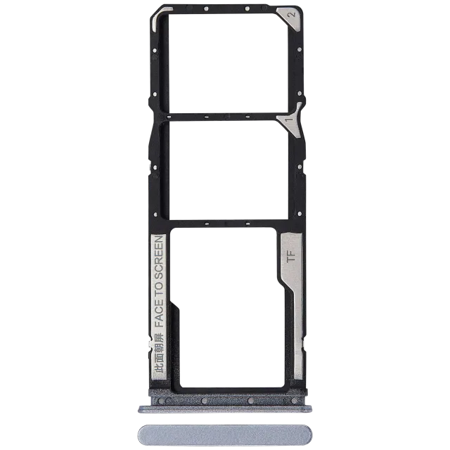 SIM šuplík pro Xiaomi Redmi 10 5G (Chrome Silver)