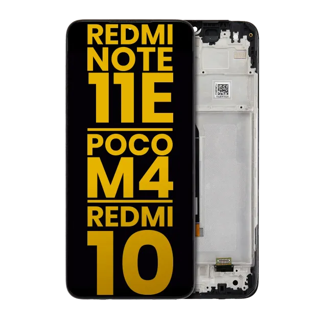 LCD displej s rámečkem pro Xiaomi Redmi Note 11E / Xiaomi Poco M4 5G / Xiaomi Redmi 10 5G (repasovaný) (všechny barvy)