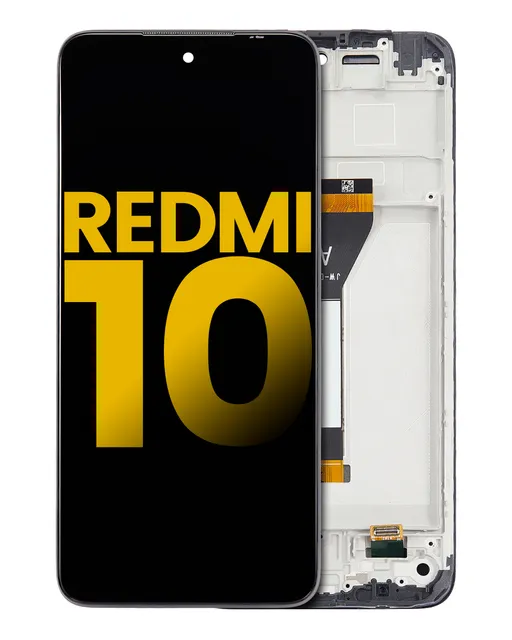 LCD displej s rámečkem pro Xiaomi Redmi 10 (2021) (Aftermarket Plus) (všechny barvy)
