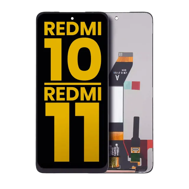 LCD displej bez rámečku pro Xiaomi Redmi 10 (2021) / Redmi 10 (2022) / Redmi 10 Prime / Note 11 4G (Aftermarket Plus) (všechny barvy)