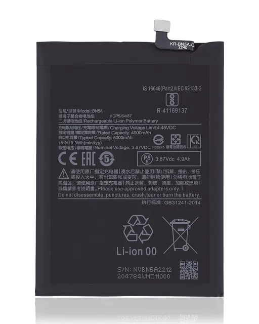 Baterie pro Xiaomi Poco M3 Pro 5G / Redmi Note 11 4G / Redmi Note 10 5G / Redmi Note 10T 5G / Redmi 10 (2022) / Redmi Note 11SE (BN5A)