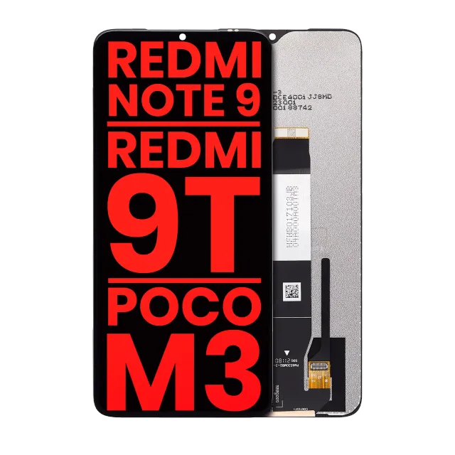 LCD displej bez rámečku pro Xiaomi Redmi Note 9 4G / Redmi 9T / Poco M3 / Redmi 9 Power (Aftermarket Plus) (všechny barvy)