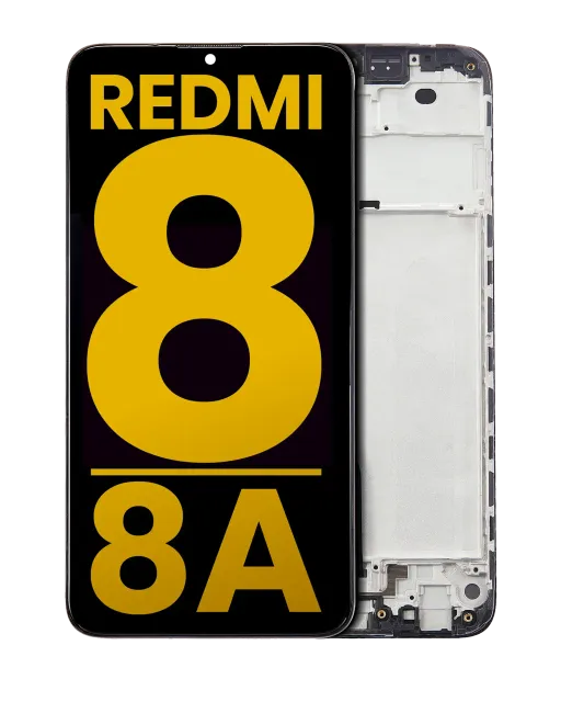 LCD displej s rámečkem pro Xiaomi Redmi 8 / 8A (repasovaný) (všechny barvy)