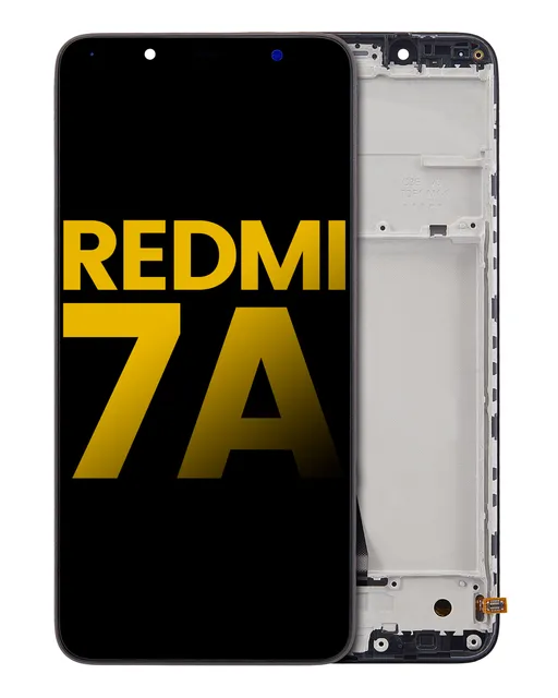 LCD displej s rámečkem pro Xiaomi Redmi 7A (repasovaný) (všechny barvy)
