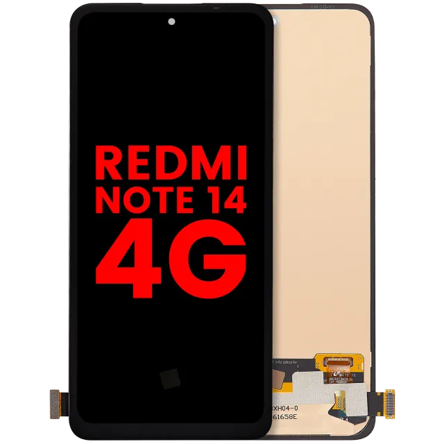 OLED displej bez rámečku pro Xiaomi Redmi Note 14 4G (EU verze) (Aftermarket Plus) (všechny barvy)