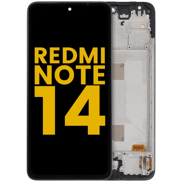 OLED displej s rámečkem pro Xiaomi Redmi Note 14 4G (EU verze) (repasovaný) (všechny barvy)