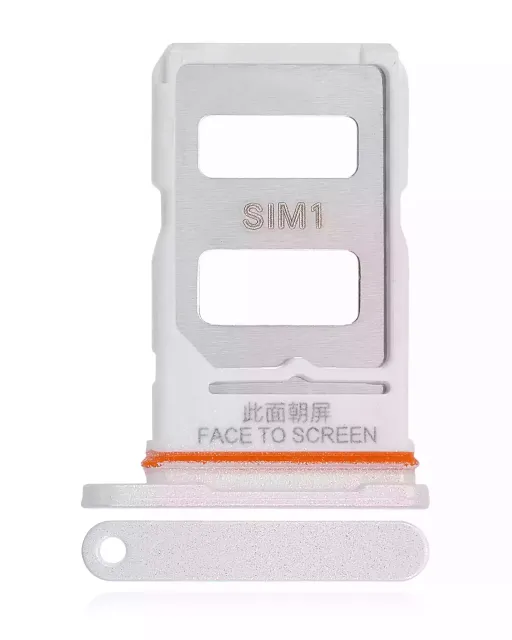 SIM šuplík pro Xiaomi Redmi Note 13R Pro (bílá)