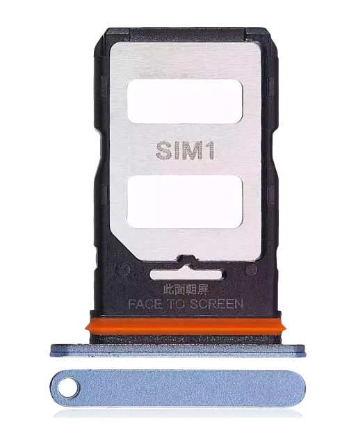 SIM šuplík pro Xiaomi Redmi Note 13 Pro Plus 5G (modrá)