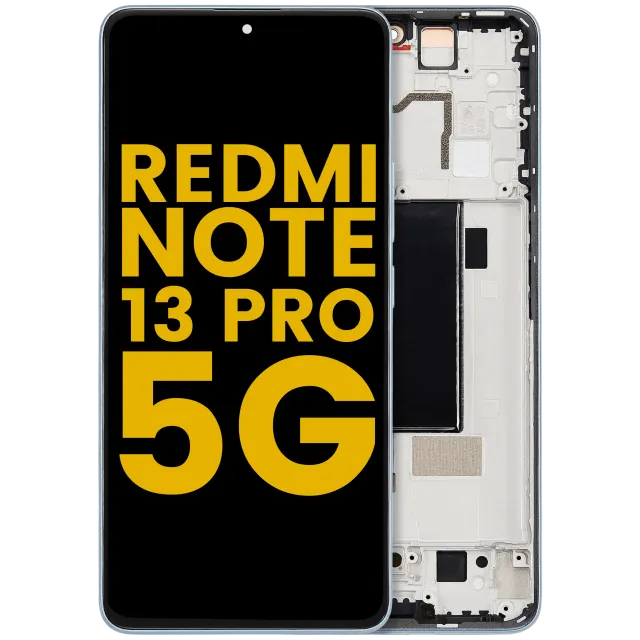 OLED displej s rámečkem pro Xiaomi Redmi Note 13 Pro 5G (repasovaný) (Olive Green)