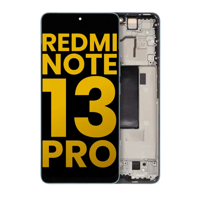 OLED displej s rámečkem pro Xiaomi Redmi Note 13 Pro 5G (repasovaný) (modrá)