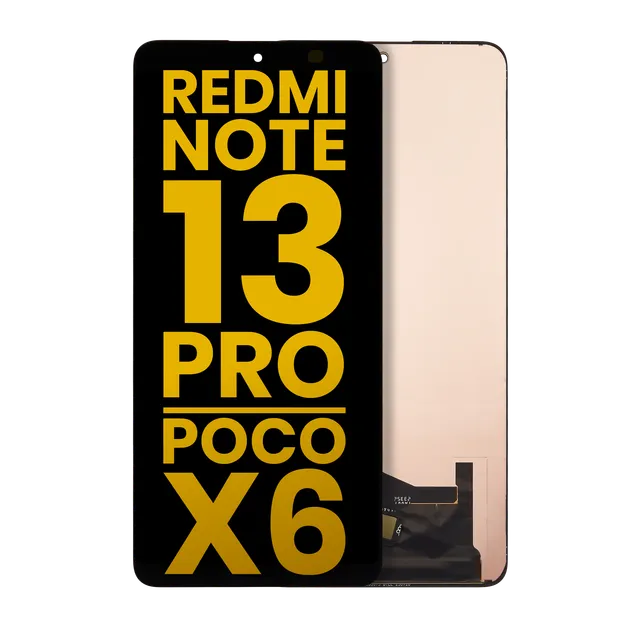 OLED displej bez rámečku pro Xiaomi Redmi Note 13 Pro 5G / Xiaomi Poco X6 5G (repasovaný) (všechny barvy)