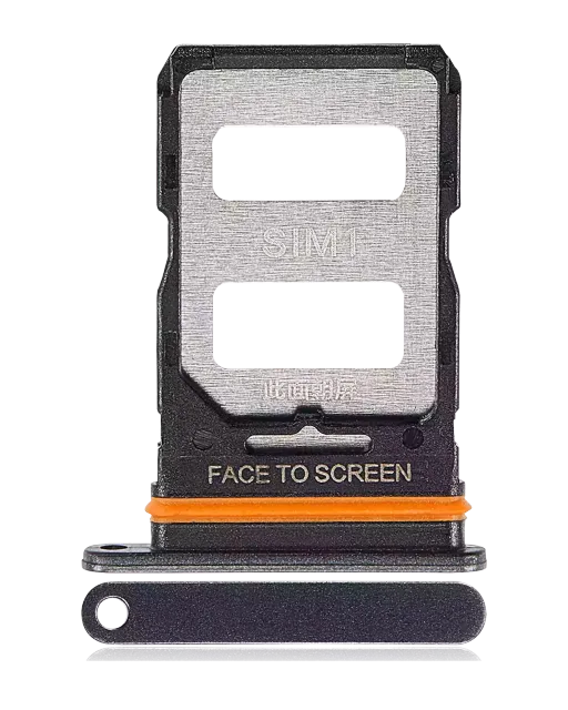 SIM šuplík pro Xiaomi Redmi Note 12T Pro / Poco X4 GT (černá)