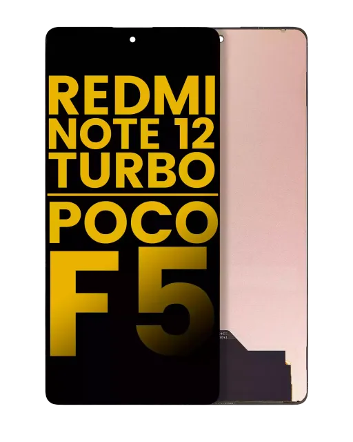 OLED displej bez rámečku pro Xiaomi Redmi Note 12 Turbo / Xiaomi Poco F5 (repasovaný) (všechny barvy)