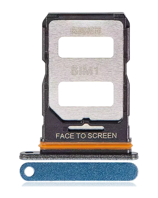SIM šuplík pro Xiaomi Redmi Note 12 Turbo / Poco F5 (modrá)