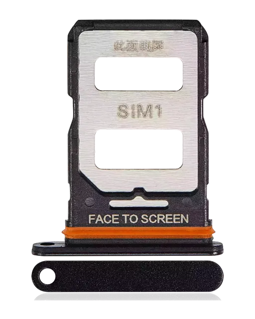 SIM šuplík pro Xiaomi Redmi Note 12 Turbo / Poco F5 (černá)