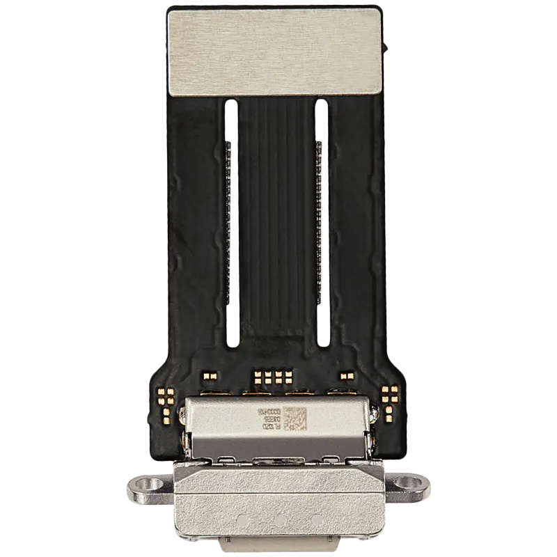 Flex kabel nabíjecího konektoru pro iPad mini 7 (2024) (WiFi / Cellular) (Aftermarket Plus) (hvězdně bílá)