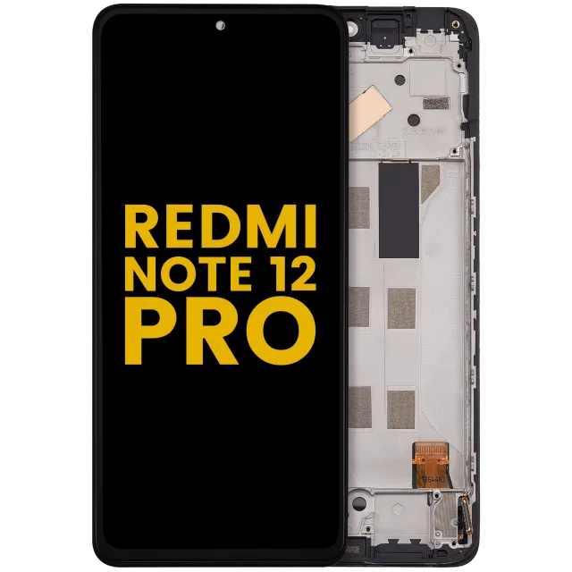 OLED displej s rámečkem pro Xiaomi Redmi Note 12 Pro 4G (repasovaný) (všechny barvy)