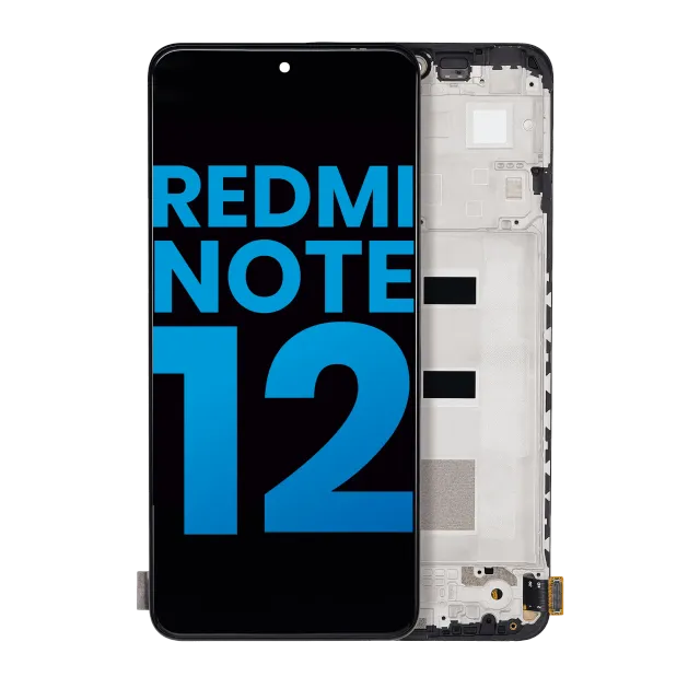 LCD displej s rámečkem pro Xiaomi Redmi Note 12 4G (Aftermarket: Incell) (všechny barvy)