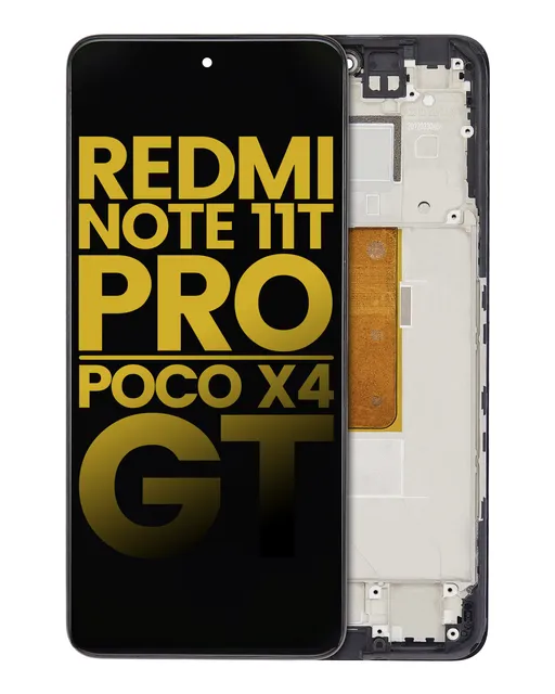 LCD displej s rámečkem pro Xiaomi Redmi Note 11T Pro / Xiaomi Poco X4 GT (repasovaný) (všechny barvy)