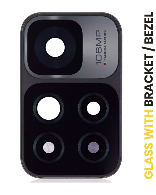 Sklíčko zadní kamery s držák / bezel pro Xiaomi Redmi Note 11 Pro Plus 5G (všechny barvy)