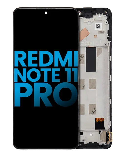LCD displej s rámečkem pro Xiaomi Redmi Note 11 Pro / Note 11 Pro 5G / Xiaomi Poco X4 Pro 5G / Redmi Note 11E Pro (Aftermarket: Incell) (všechny barvy)