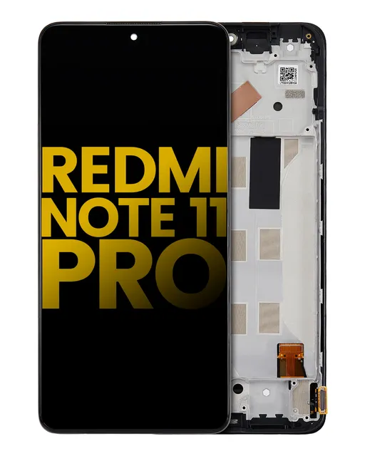 OLED displej s rámečkem pro Xiaomi Redmi Note 11 Pro / Note 11 Pro 5G / Xiaomi Poco X4 Pro 5G / Redmi Note 11E Pro (repasovaný) (všechny barvy)