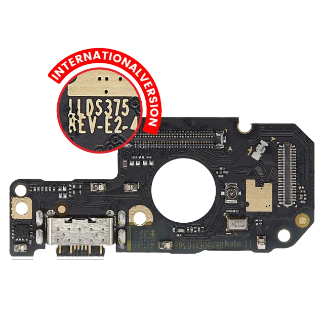Nabíjecí konektor s deskou pcb pro Xiaomi Redmi Note 11 4G (mezinárodní verze)