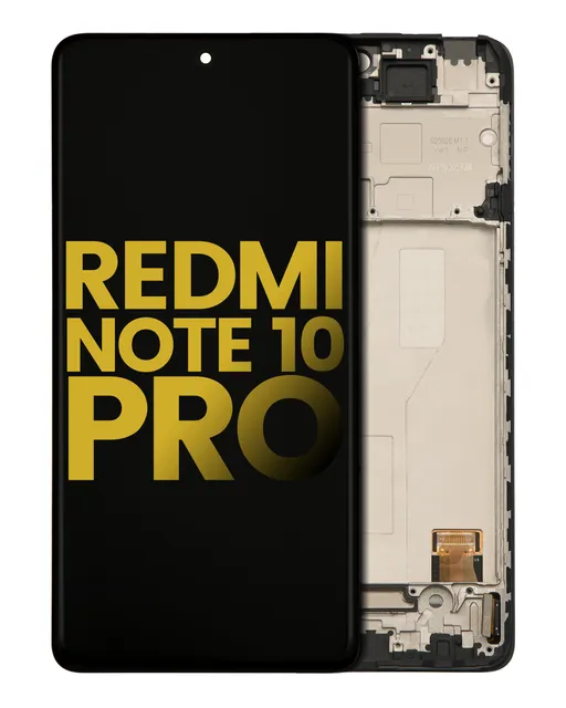 OLED displej s rámečkem pro Xiaomi Redmi Note 10 Pro / Redmi Note 10 Pro Max (repasovaný) (všechny barvy)