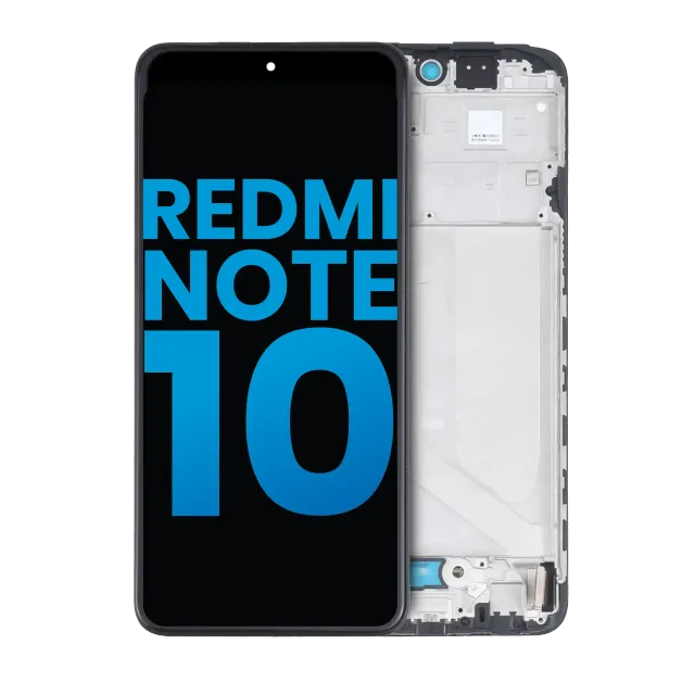LCD displej s rámečkem pro Xiaomi Redmi Note 10 4G / Redmi Note 10S (Aftermarket: Incell) (všechny barvy)
