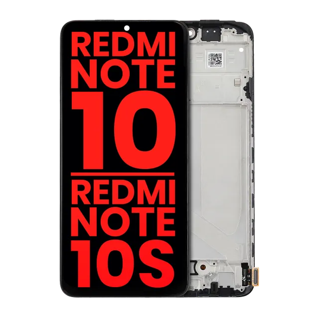 OLED displej s rámečkem pro Xiaomi Redmi Note 10 4G / Redmi Note 10S (Aftermarket Plus) (všechny barvy)
