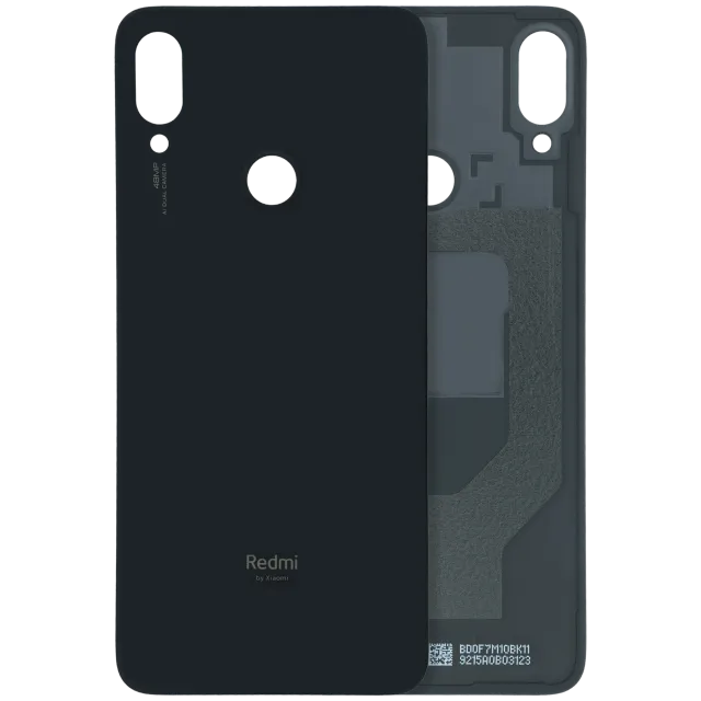 Zadní kryt pro Xiaomi Redmi Note 7 (originál OEM) (černá)