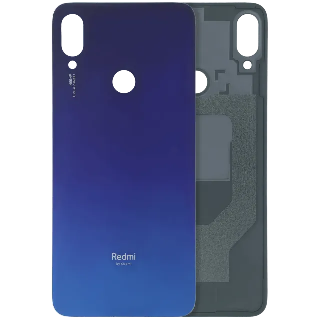 Zadní kryt pro Xiaomi Redmi Note 7 (originál OEM) (modrá)