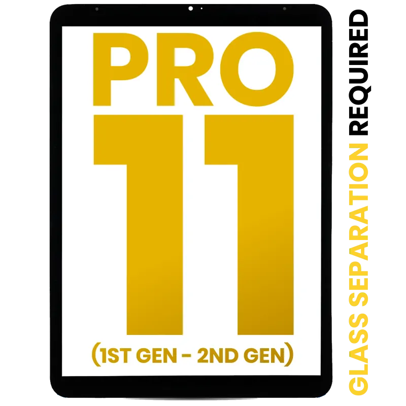 Dotyková vrstva (digitizér) pro iPad Pro 11" 1. gen. (2018) / iPad Pro 11" 2. gen. (2020) (předinstalovaná OCA, nutné oddělení skla) (Premium) (všechny barvy)