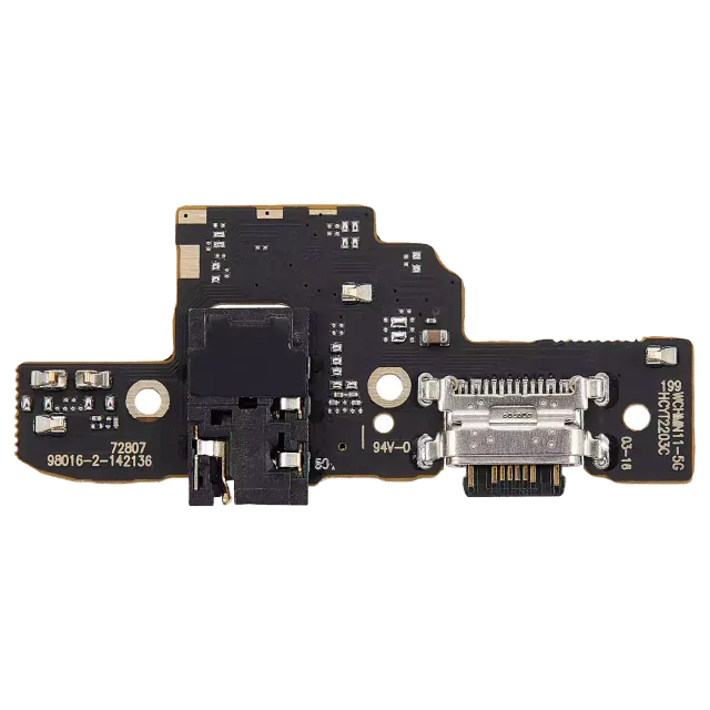 Deska nabíjecího konektoru se sluchátkovým konektorem pro Xiaomi Poco M4 Pro (Aftermarket Plus)