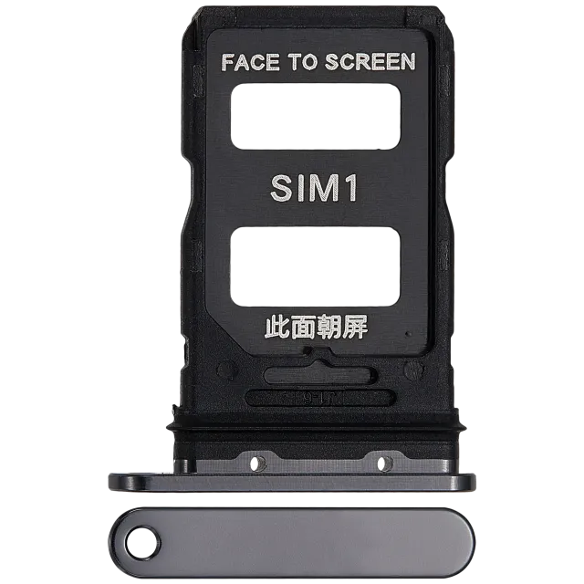 SIM šuplík pro Xiaomi Civi 1S (černá)
