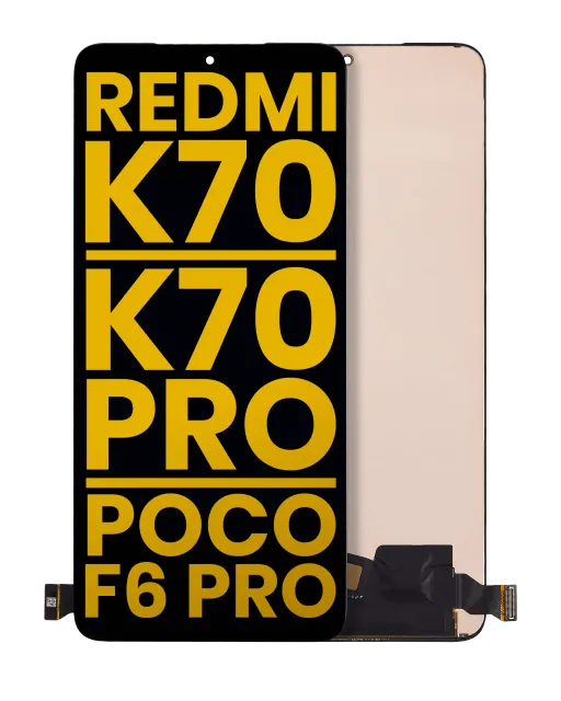 OLED displej bez rámečku pro Xiaomi Redmi K70 / K70 Pro / Poco F6 Pro (repasovaný) (všechny barvy)