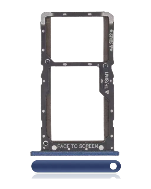 SIM šuplík pro Xiaomi Pocophone F1 (Steel Blue)
