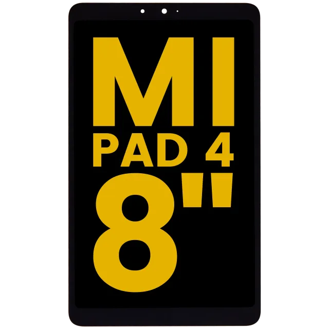LCD displej bez rámečku pro Xiaomi Mi Pad 4 8'' (repasovaný) (černá)