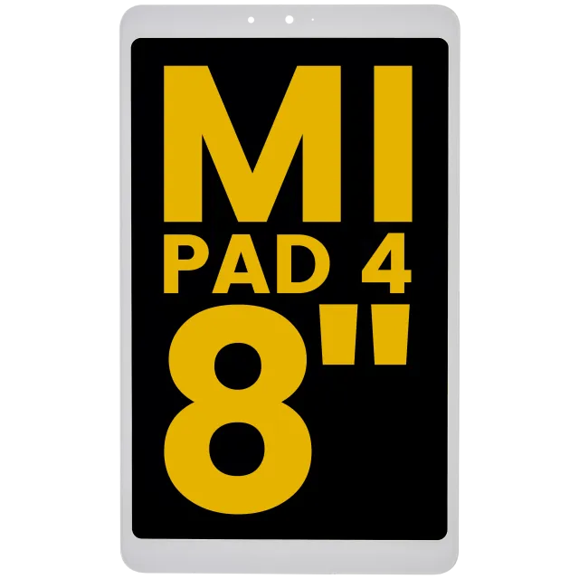 LCD displej bez rámečku pro Xiaomi Mi Pad 4 8'' (repasovaný) (bílá)