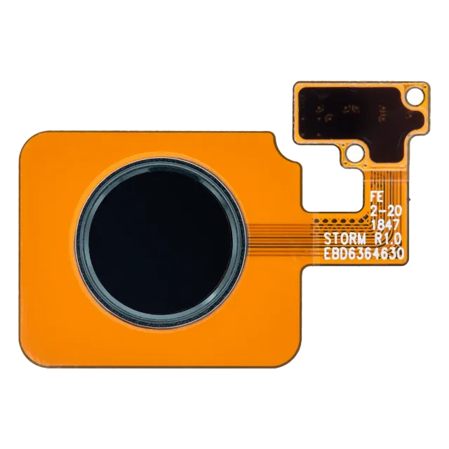 Senzor Home Button Fingerprint s flexem pro LG G8 ThinQ / LG V50 ThinQ (černá)