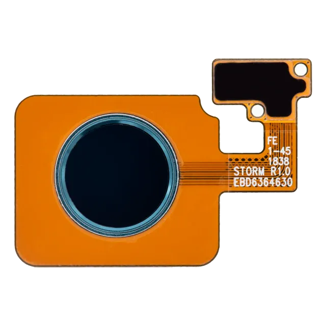 Senzor Home Button Fingerprint s flexem pro LG G8 ThinQ / LG V50 ThinQ (modrá)