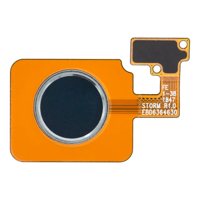 Senzor Home Button Fingerprint s flexem pro LG G8 ThinQ / LG V50 ThinQ (šedá)