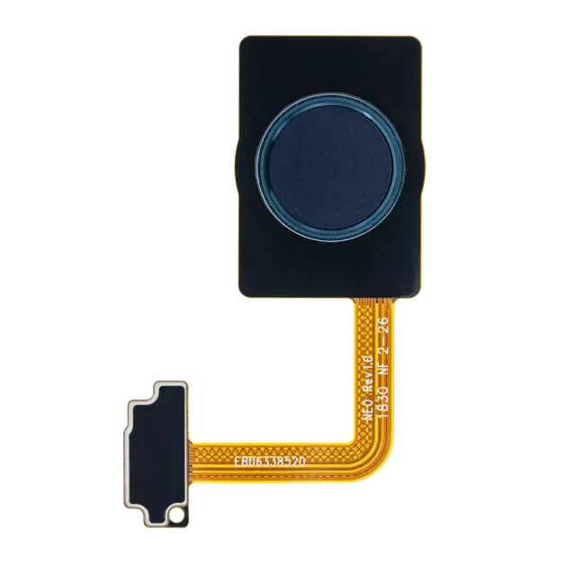 Tlačítko Home s flex kabelem snímače otisků pro LG G7 ThinQ (Moroccan Blue)