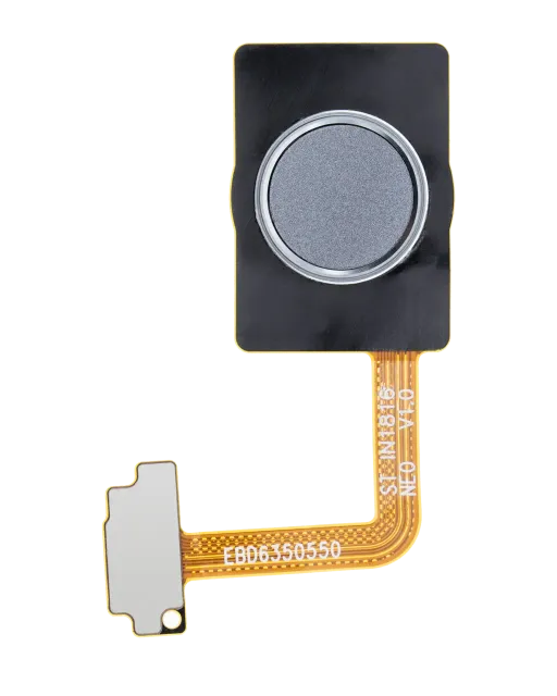 Tlačítko Home s flex kabelem snímače otisků pro LG G7 ThinQ (Platinum Gray)