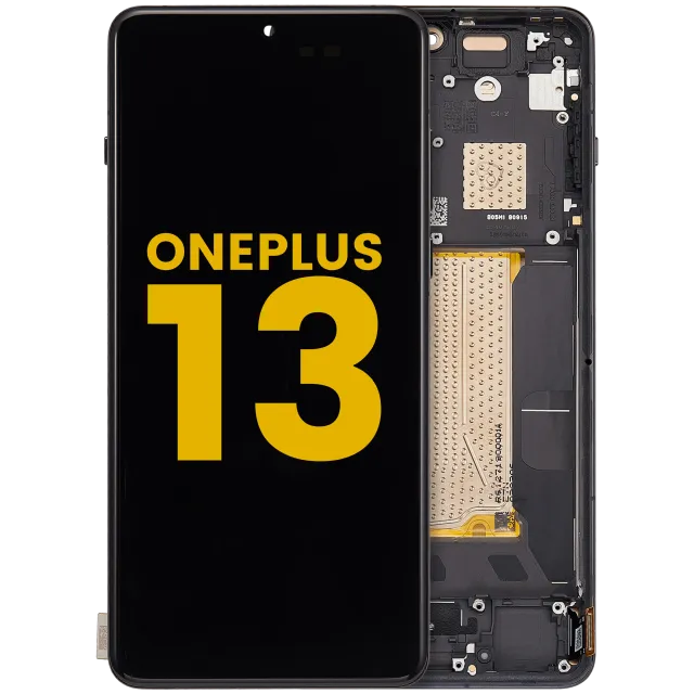 OLED displej s rámečkem pro OnePlus 13 (repasovaný) (Black Eclipse)