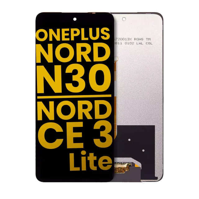 LCD displej bez rámečku pro OnePlus Nord N30 5G / Nord Ce 3 Lite (repasovaný) (všechny barvy)